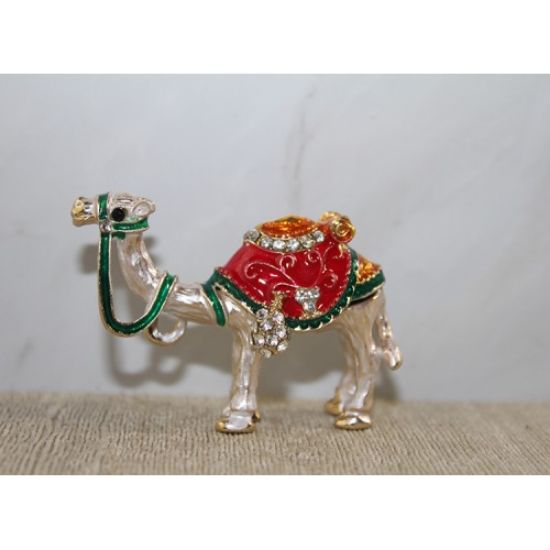 Swarovski Taşlı Minik Figür - Deve Model 2  resmi
