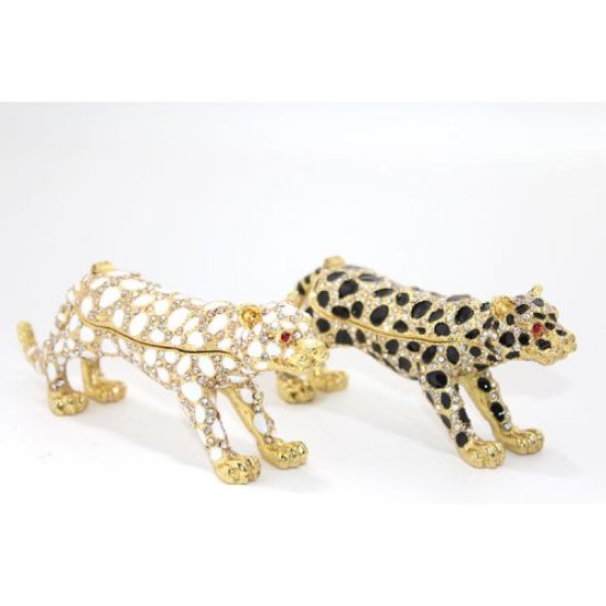 Swarovski Taşlı Tekli Leopar Model 1  resmi