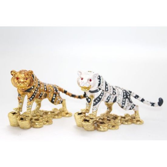 Swarovski Taşlı Tekli Leopar Model 2 resmi