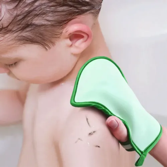 Yumuşak Banyo Duş Süngeri Eldiven resmi