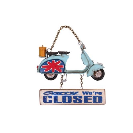 Scooter Metal Kapı Yazısı resmi