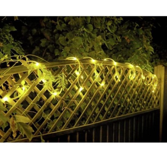 10 Metre Güneş Enerjili Hortum LED Işık resmi
