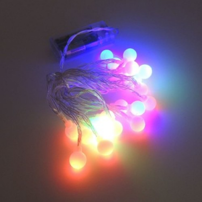 3m 20 Led Beyaz Top RGB ışık Pilli 2 Kademeli resmi