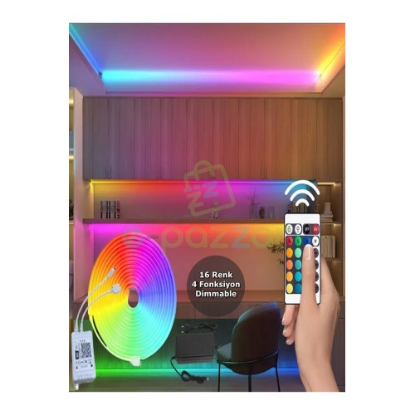 Esnek Şerit Neon Led 5M resmi