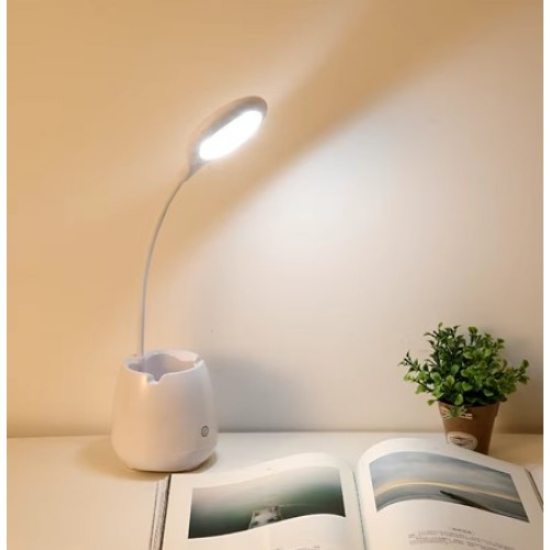 Halka LED USB Şarjlı Masa Lambası  resmi