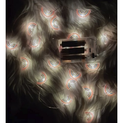 Led Işıklı Gökkuşağı Dekoratif İp resmi