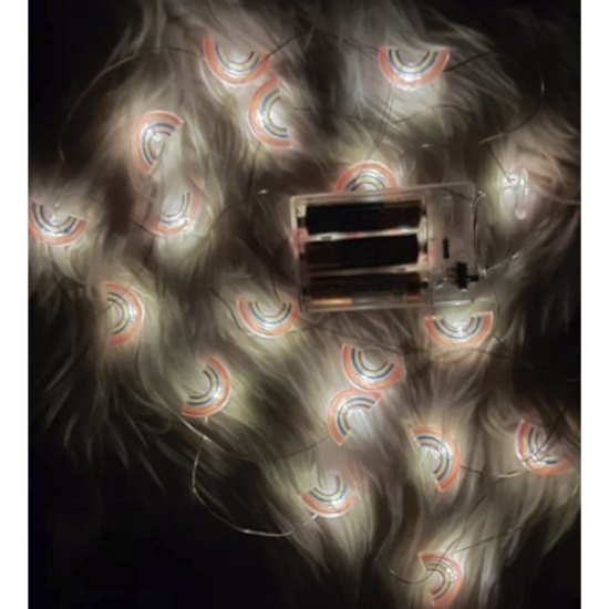 Led Işıklı Gökkuşağı Dekoratif İp resmi