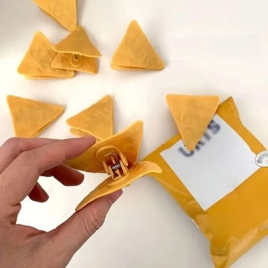 Cips Şeklinde Poşet Klipsleri resmi