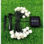 Solar 5m 28 Led Top RGB Siyah Kablolu resmi