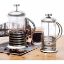 PASLANMAZ ÇELİK GÖVDELİ FRENCH PRESS KAHVE VE ÇAY DEMLEME APARATI resmi