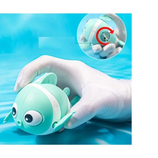 Kurmalı Balık Bebek Banyo Oyuncağı resmi