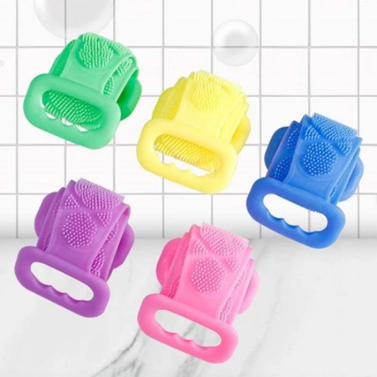 Silikon Çift Taraflı Banyo Kesesi Büyük Boy resmi