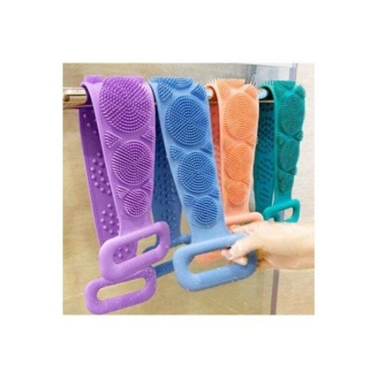 Silikon Çift Taraflı Banyo Kesesi Büyük Boy resmi