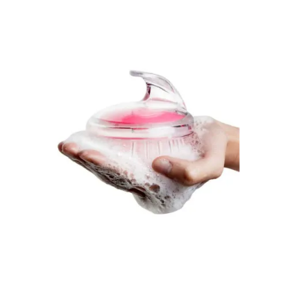 Silikon Yumuşak Duş Saç Fırçası resmi