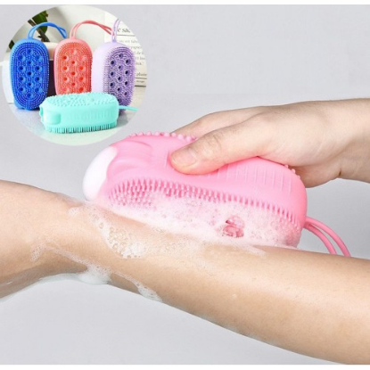 Süngerli Silikon Banyo Kesesi resmi
