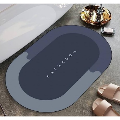 Süper Emici Banyo Paspası 38*58 cm resmi