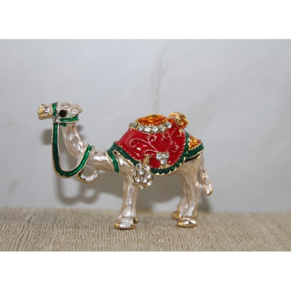 Swarovski Taşlı Minik Figür - Deve Model 2  resmi