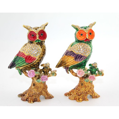 Swarovski Taşlı Tekli Baykuş  resmi
