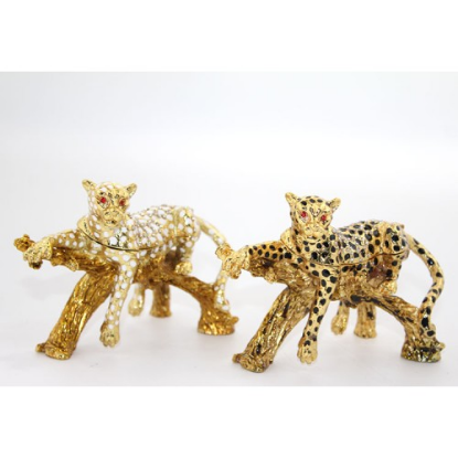 Swarovski Taşlı Tekli Leopar Model 3 resmi