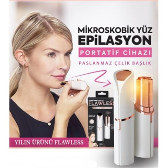 Yüz Ve Cilt Epilasyon Aleti Flawless resmi