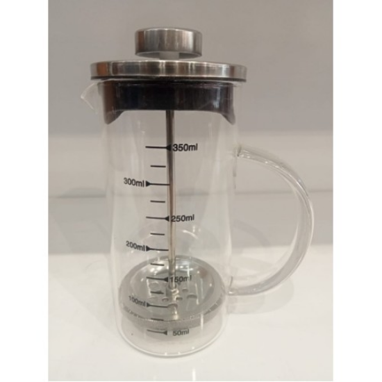 350 ml Cam French Press Kahve Demleme Makinesi resmi