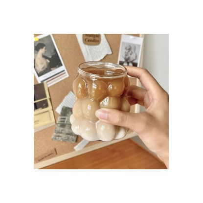 Borosilikat Bubble Bardak resmi