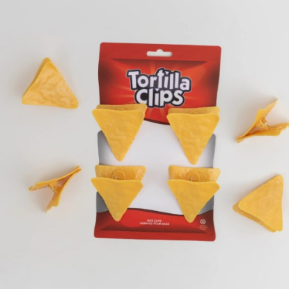 Cips Şeklinde Poşet Klipsleri resmi