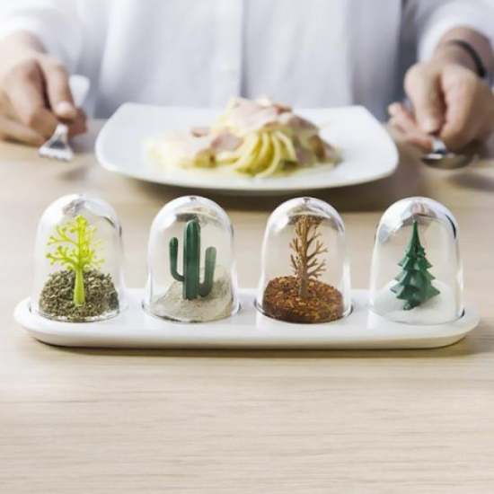 Dört Mevsim Baharatlık - Four Seasons Spice Shakers resmi