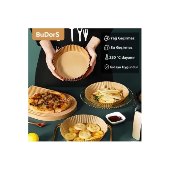 Fritöz Pişirme Kağıdı 50 Adet resmi