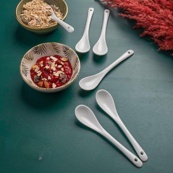 Porselen Baharat Kaşığı 1 Adet resmi