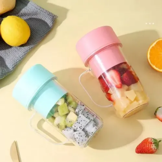 Taşınabilir Pipetli Bardak Blender  resmi