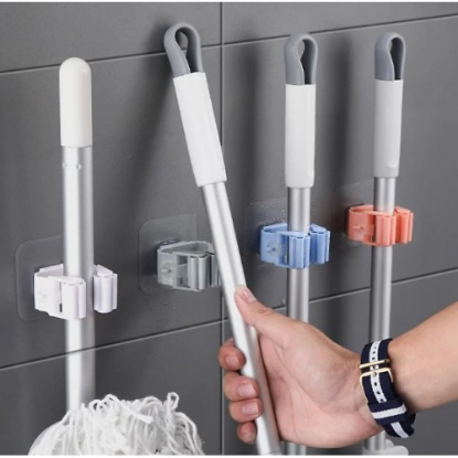 Yapışkanlı Mop Tutucu Seti 4 Adet resmi