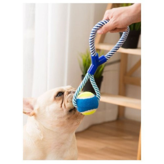 Halatlı Köpek Çiğneme Topu resmi