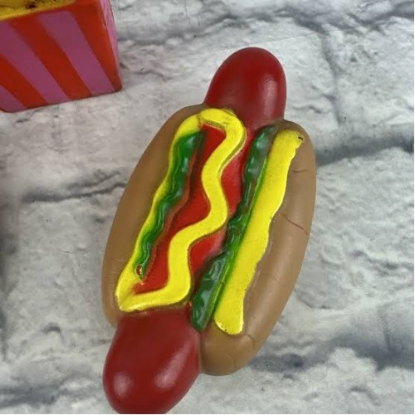 Hot Dog Sesli Köpek Oyuncağı resmi