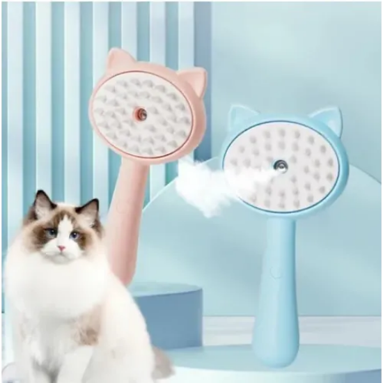 Kedi ve Köpekler İçin Buharlı Masaj Tarağı resmi