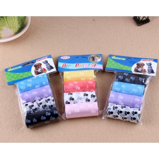Köpek Dışkı Poşeti 4lü Set resmi