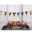 Cadılar Bayramı Halloween Flama Bayrak Banner Süs 8 li resmi
