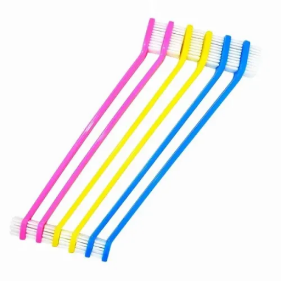 Plastik Köpek Diş Fırçası 4 Adet resmi