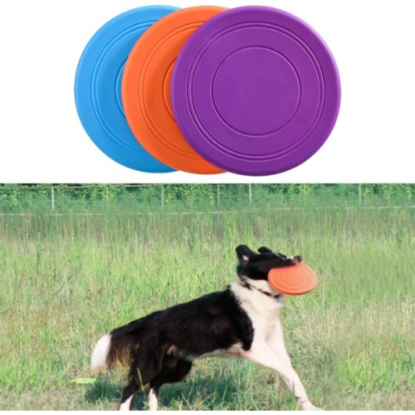 Silikon Frizbi Köpek Oyuncağı  resmi