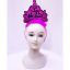 Happy Birthday Neon Fuşya Taç resmi