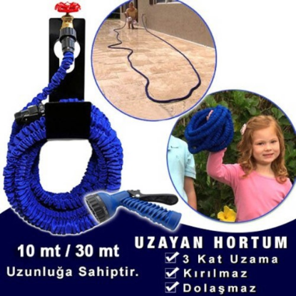 Tabancalı Uzayan Hortum 30 Metre resmi
