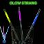 Karanlıkta Parlayan Glow  Fosforlu Pipet 3 Renk 3 Adet resmi