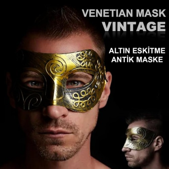 Antik Tarz Balo Maskesi  resmi