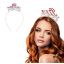 Kristal Taşlı Birthday Princess Yazılı Parti Tacı Pembe Renk  resmi