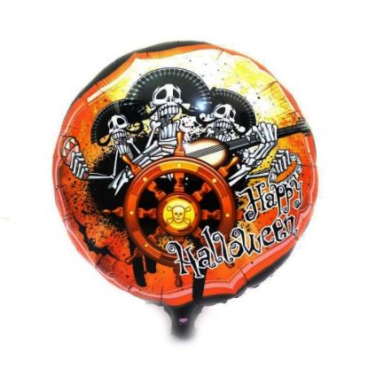 Kuru Kafalı Korsan Halloween Folyo Balon resmi