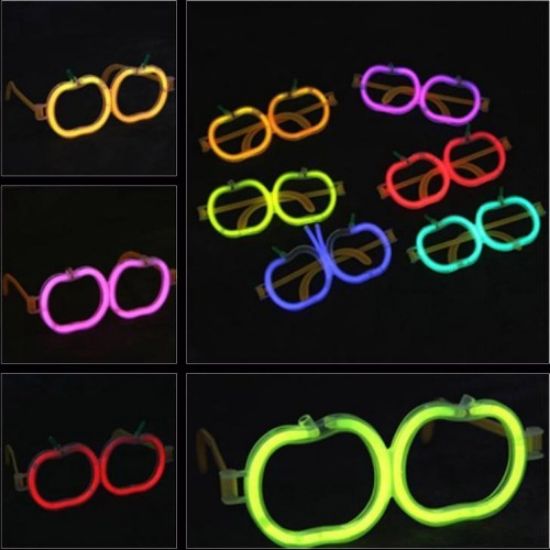 Neon Stick Elma Gözlük Seti 12 Adet resmi