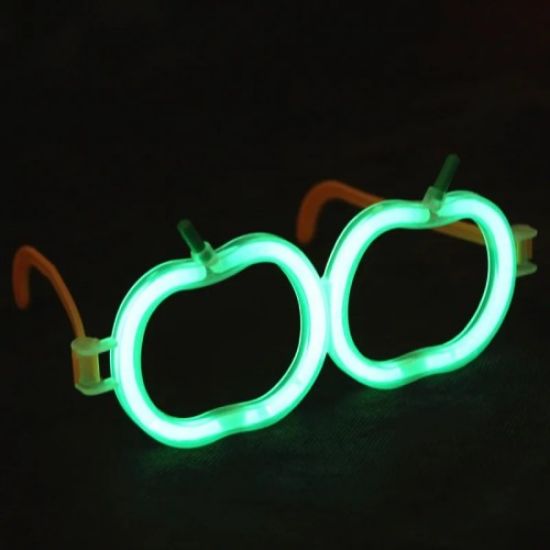 Neon Stick Elma Gözlük Seti 12 Adet resmi