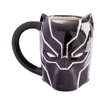 3D Black Panter Kupa Bardak resmi
