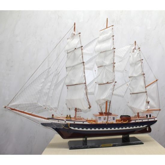 Ahşap Yelken Gemi Model 4 resmi