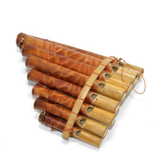 Bambu Pan Flüt Küçük Boy resmi